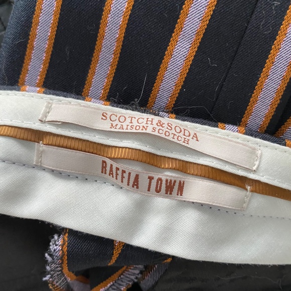 Scotch & Soda Raffia Town Dress Pants NWOT - Picture 4 of 9